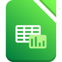 Logo de LibreOffice Calc